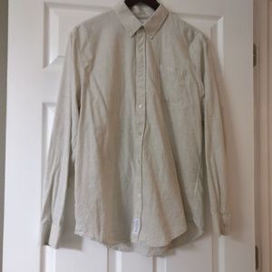 Collared Button Long Sleeve Shirt